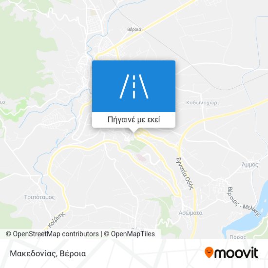 Μακεδονίας χάρτης