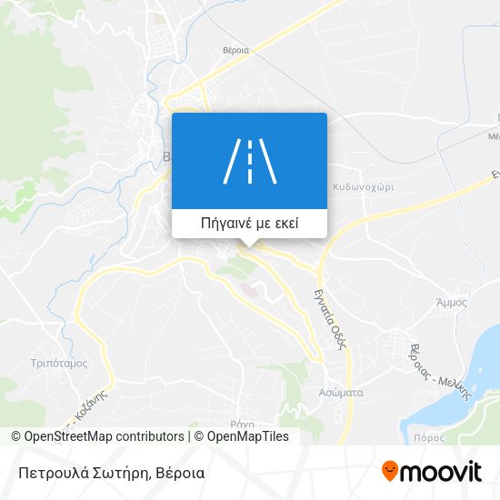 Πετρουλά Σωτήρη χάρτης