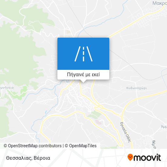 Θεσσαλιας χάρτης