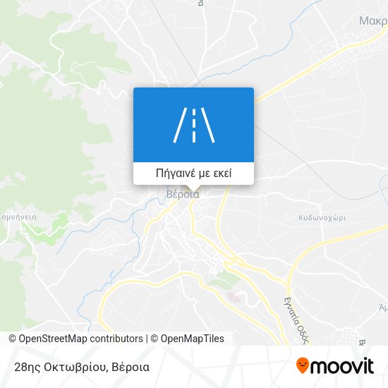 28ης Οκτωβρίου χάρτης