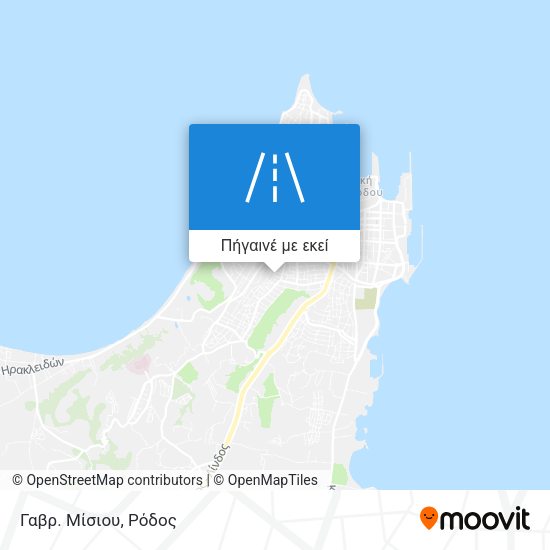 Γαβρ. Μίσιου χάρτης