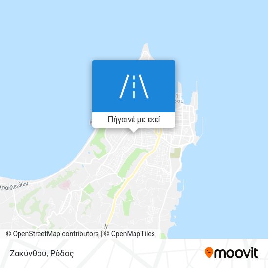 Ζακύνθου χάρτης