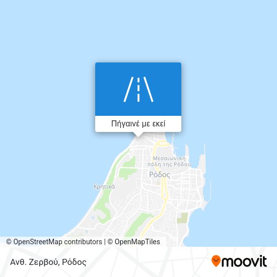 Ανθ. Ζερβού χάρτης