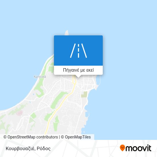 Κουρβουαζιέ χάρτης