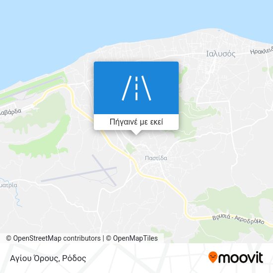 Αγίου Όρους χάρτης