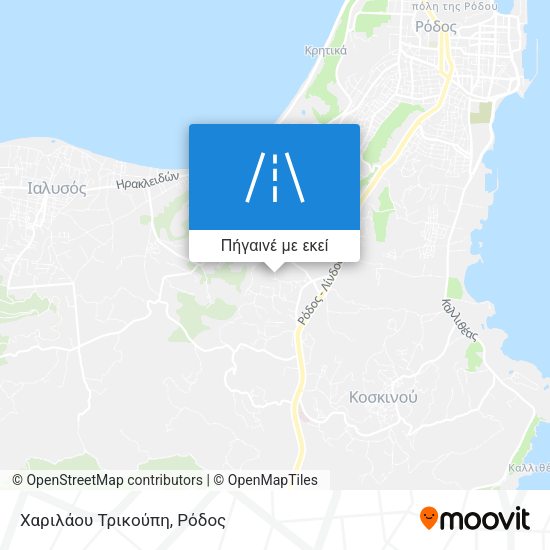Χαριλάου Τρικούπη χάρτης