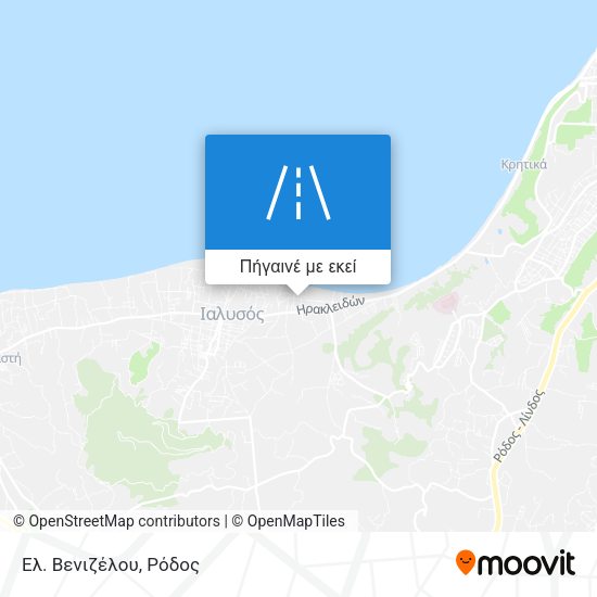 Ελ. Βενιζέλου χάρτης