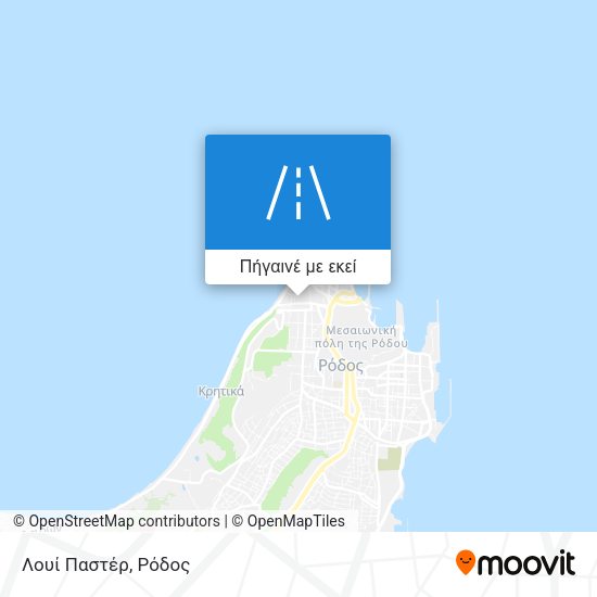 Λουί Παστέρ χάρτης