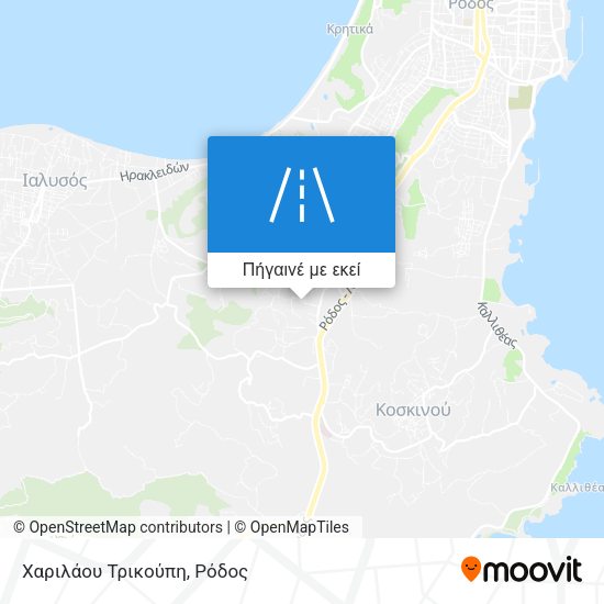 Χαριλάου Τρικούπη χάρτης