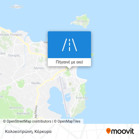 Κολοκοτρώνη χάρτης