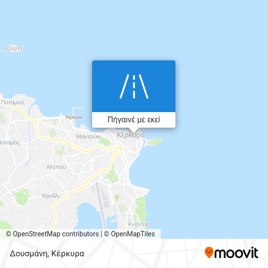 Δουσμάνη χάρτης