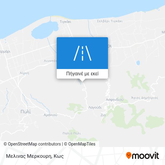 Μελινας Μερκουρη χάρτης