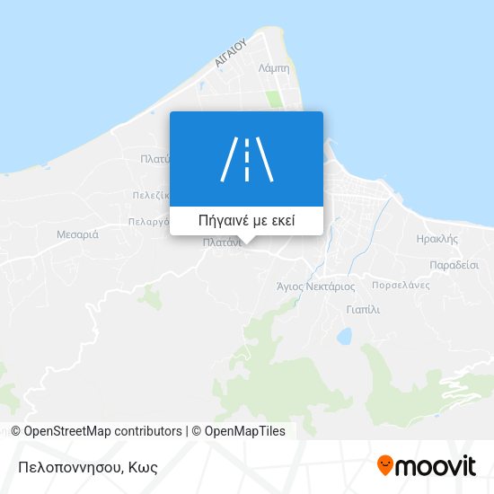 Πελοποννησου χάρτης