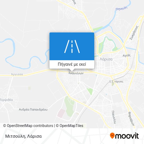 Μιτσούλη χάρτης