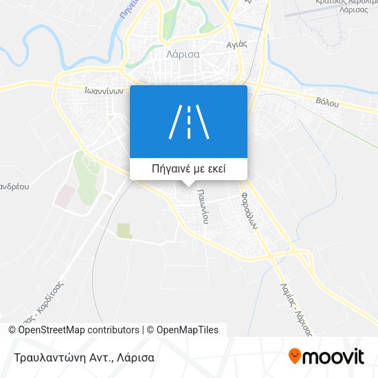 Τραυλαντώνη Αντ. χάρτης