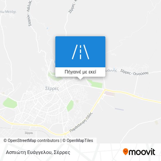 Ασπιώτη Ευάγγελου χάρτης