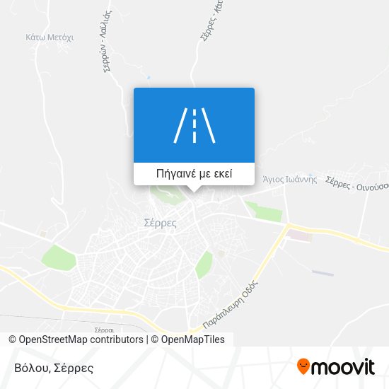 Βόλου χάρτης