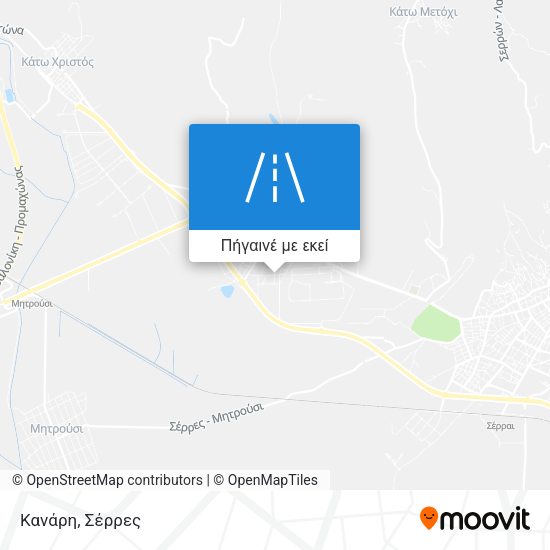Κανάρη χάρτης