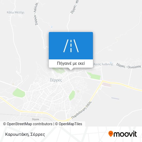 Καρυωτάκη χάρτης
