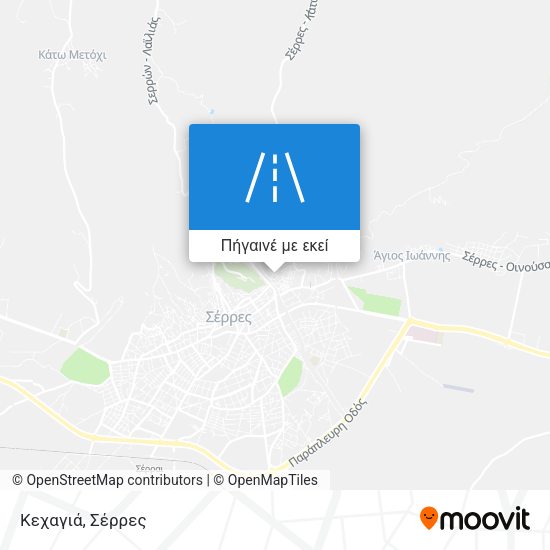 Κεχαγιά χάρτης