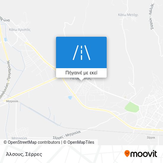 Άλσους χάρτης