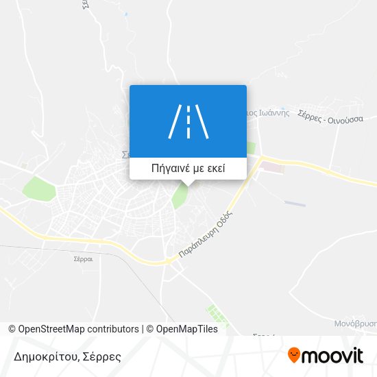 Δημοκρίτου χάρτης