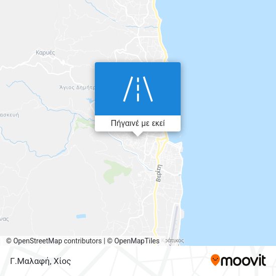 Γ.Μαλαφή χάρτης