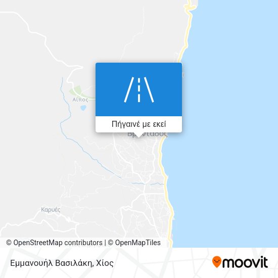 Εμμανουήλ Βασιλάκη χάρτης