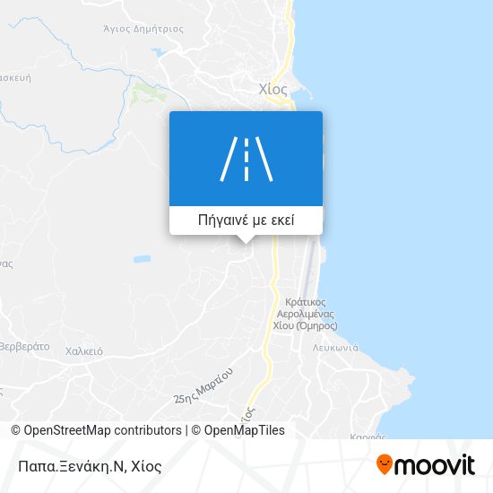 Παπα.Ξενάκη.Ν χάρτης