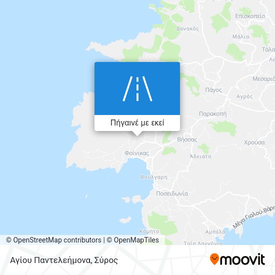 Αγίου Παντελεήμονα χάρτης