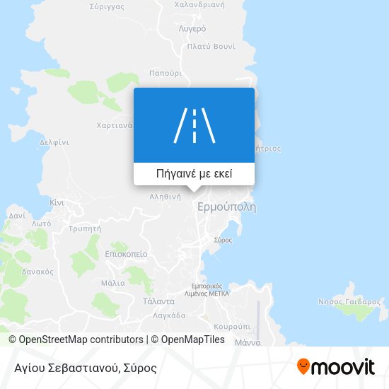 Αγίου Σεβαστιανού χάρτης