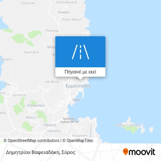 Δημητρίου Βαφειαδάκη χάρτης