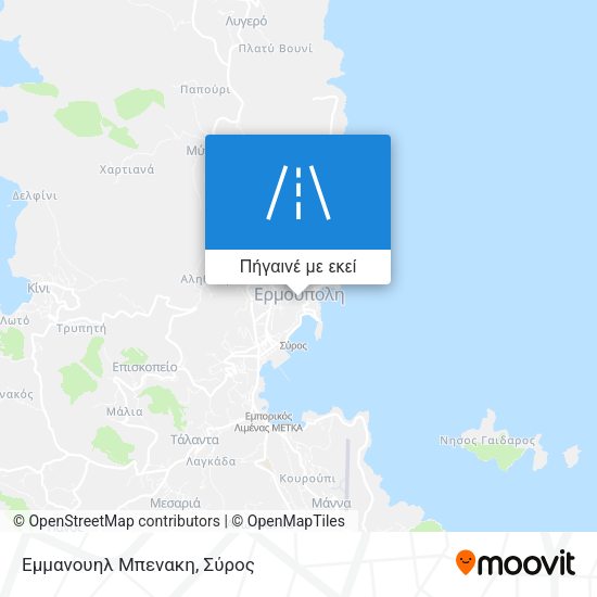 Εμμανουηλ Μπενακη χάρτης