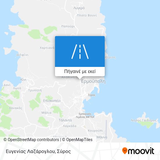 Ευγενίας Λαζάρογλου χάρτης
