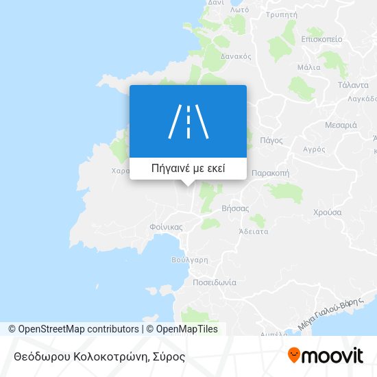 Θεόδωρου Κολοκοτρώνη χάρτης