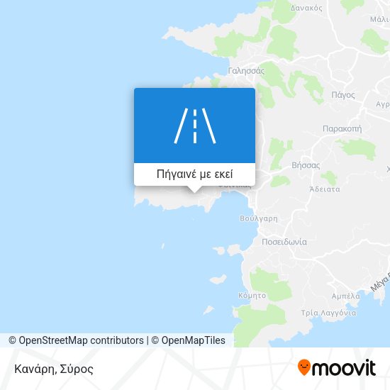Κανάρη χάρτης