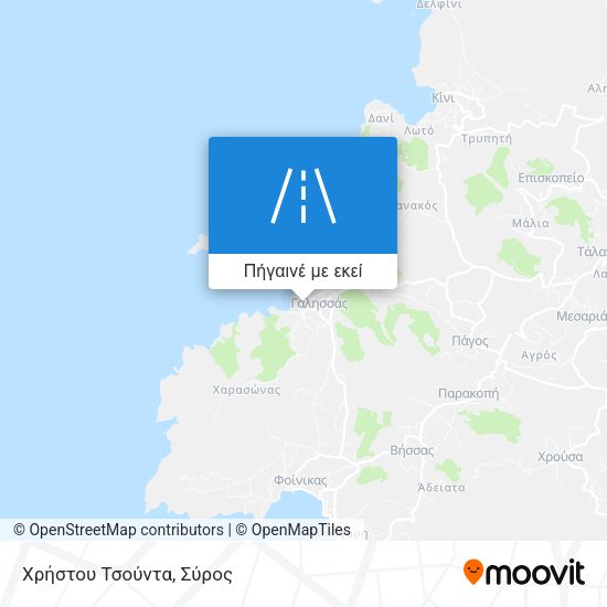 Χρήστου Τσούντα χάρτης