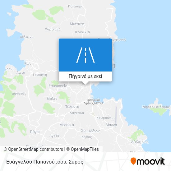 Ευάγγελου Παπανούτσου χάρτης