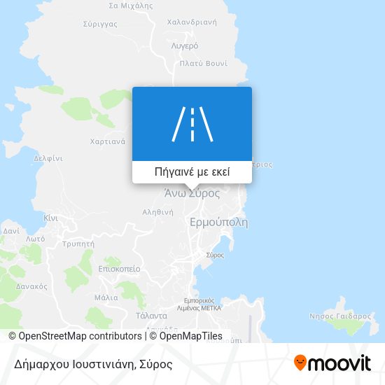 Δήμαρχου Ιουστινιάνη χάρτης