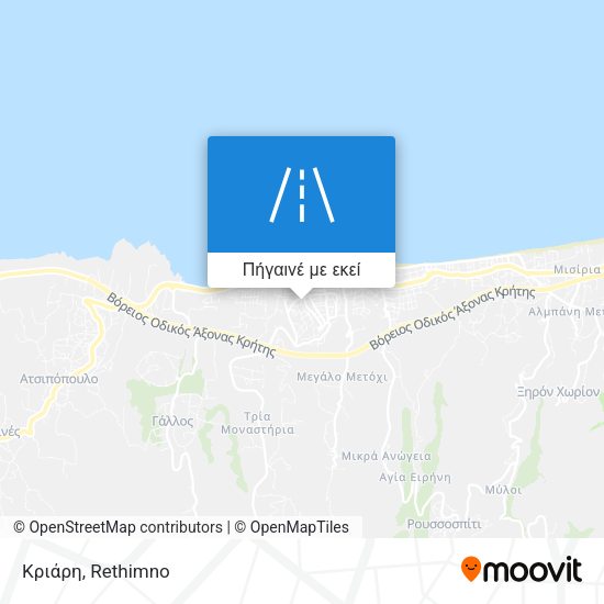 Κριάρη χάρτης