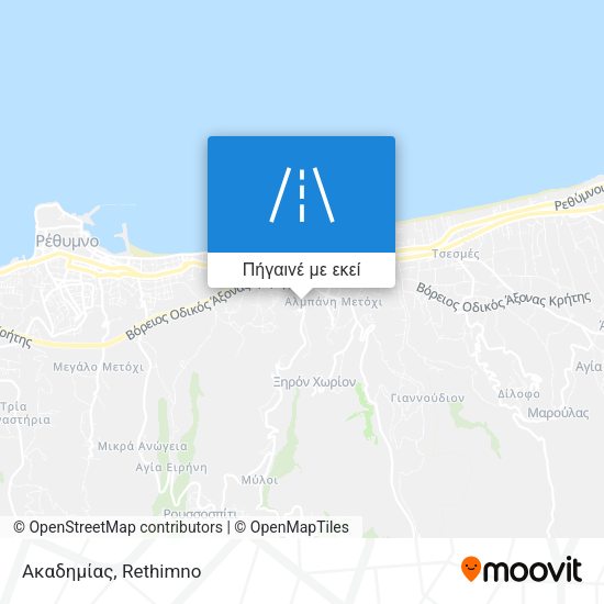Ακαδημίας χάρτης