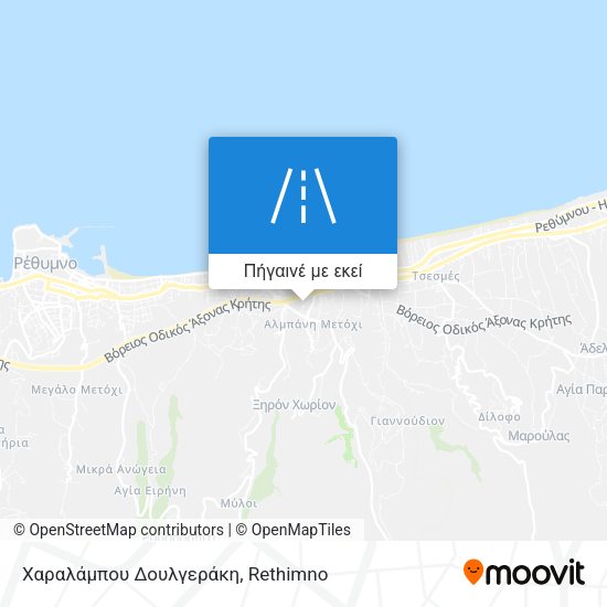Χαραλάμπου Δουλγεράκη χάρτης