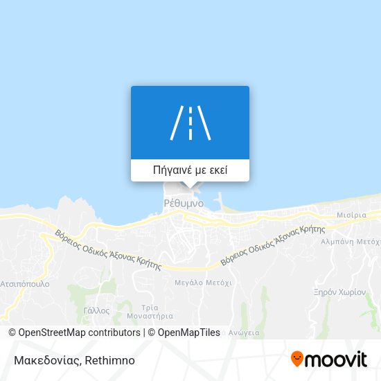 Μακεδονίας χάρτης