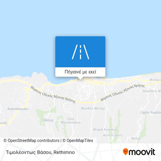 Τιμολέοντως Βάσου χάρτης