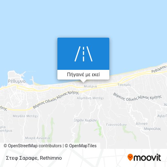 Στεφ Σαραφε χάρτης