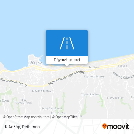 Κιλελέρ χάρτης