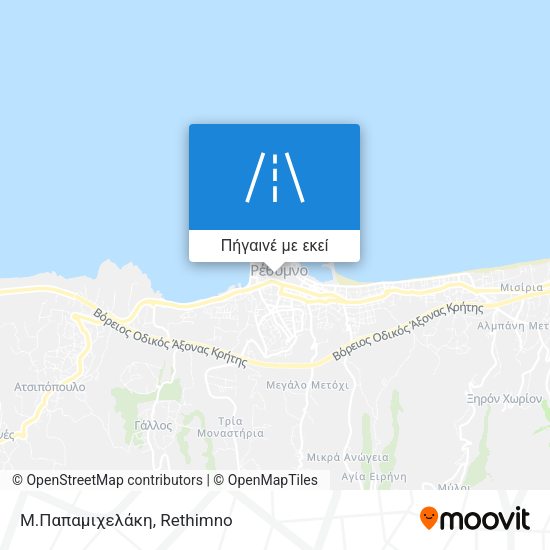 Μ.Παπαμιχελάκη χάρτης