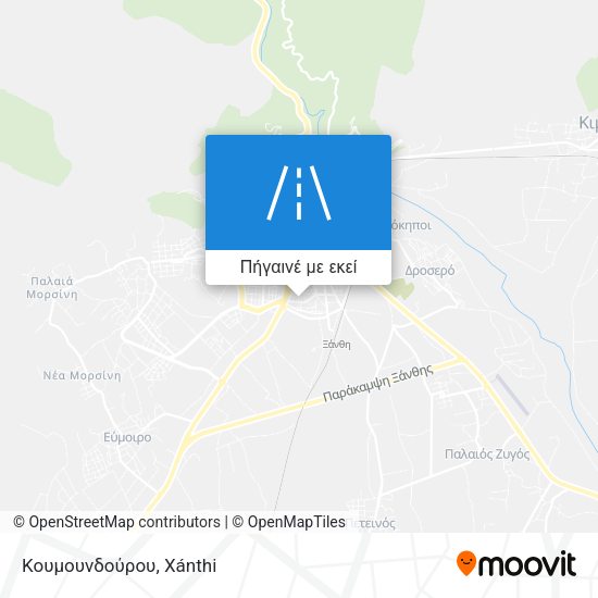 Κουμουνδούρου χάρτης