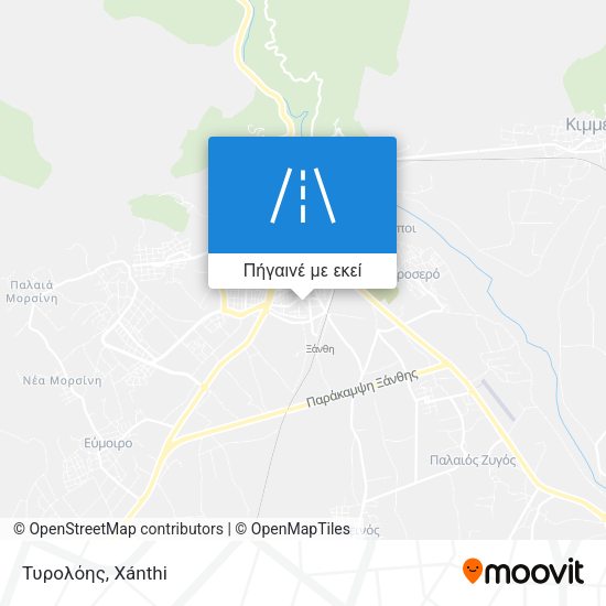 Τυρολόης χάρτης