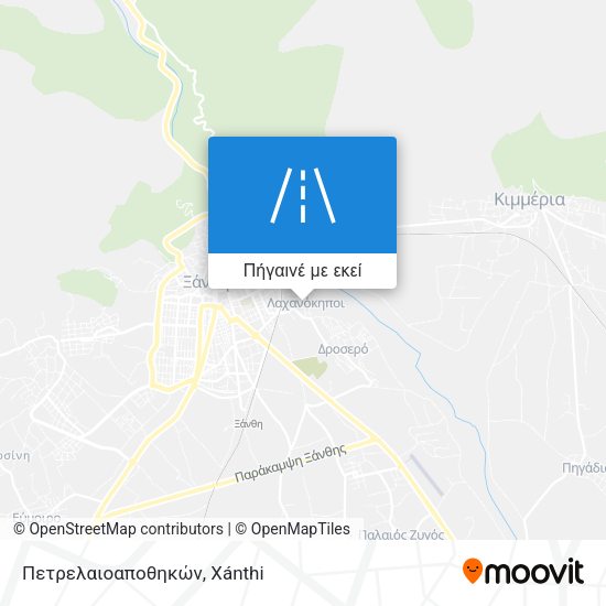 Πετρελαιοαποθηκών χάρτης